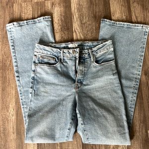 Good American flare jeans